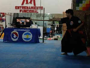 Nicolas Parcero, realizando Ssangsoo gumbup