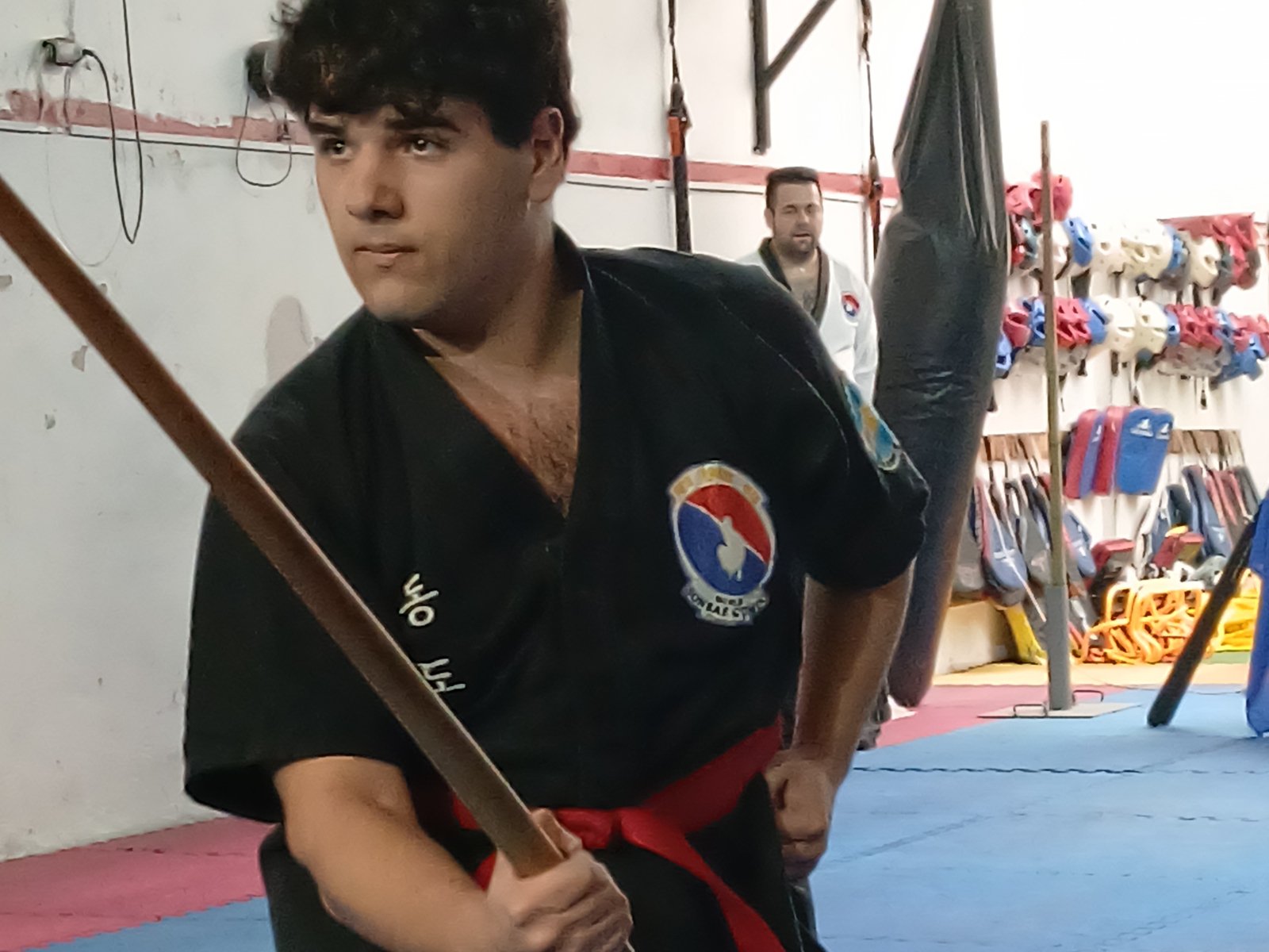 Nicolas Parcero, realizando Ssangsoo gumbup