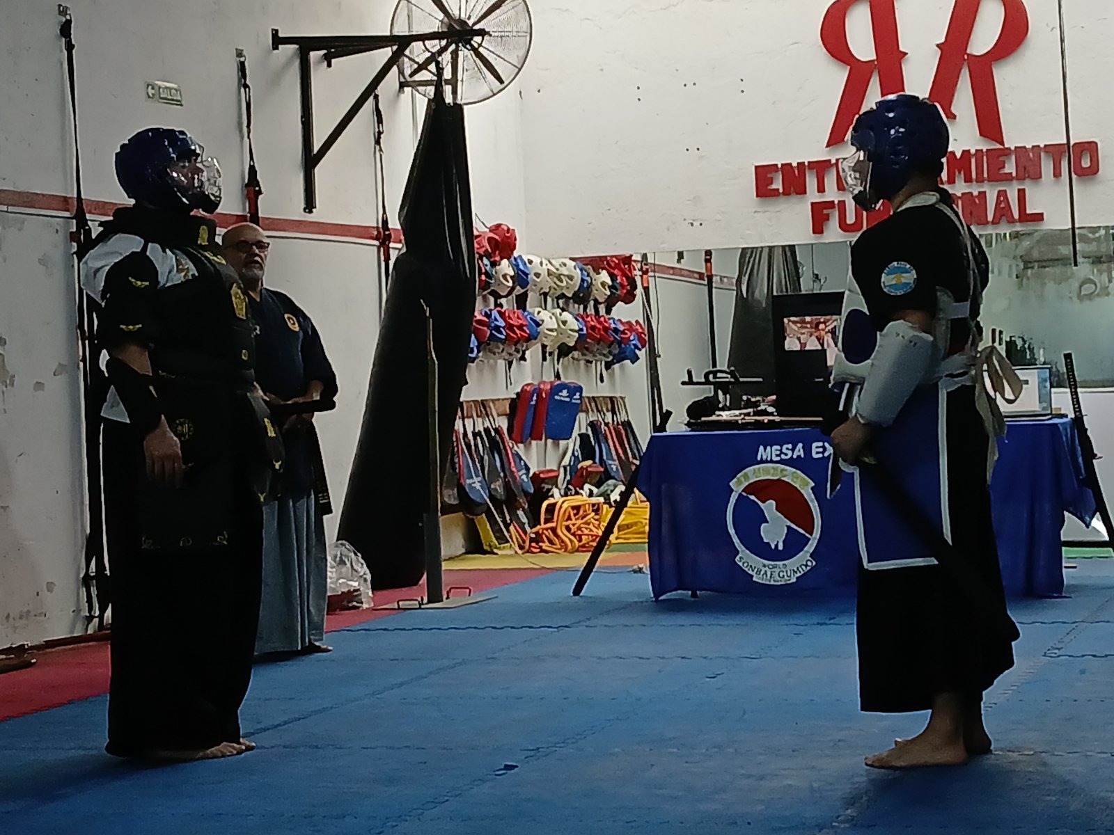 Nicolas Parcero y Leonardo Rodriguez
realizando YaksonKyeokkom